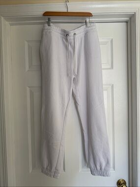Cotton On White Men's Jogger Sweatpants